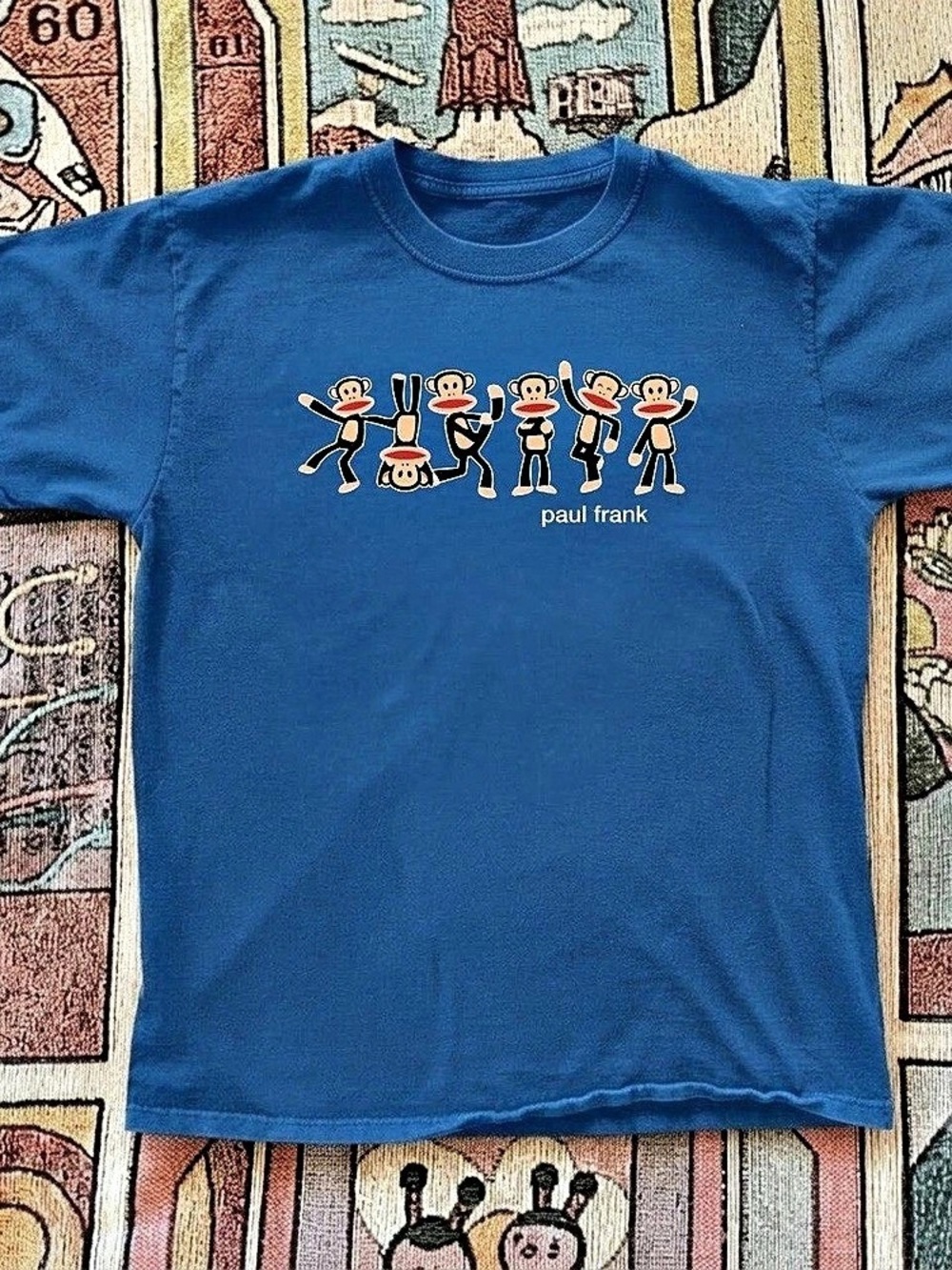 paul frank Short Sleeve Graphic Tee in Blue